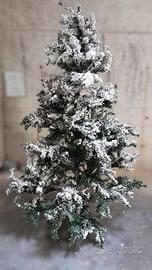 Albero di Natale innevato 220cm