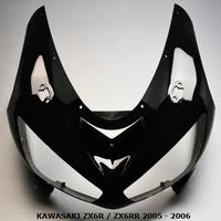 Muso frontale KAWASAKI ZX6R 636 ZX6RR 2005 06 Nero