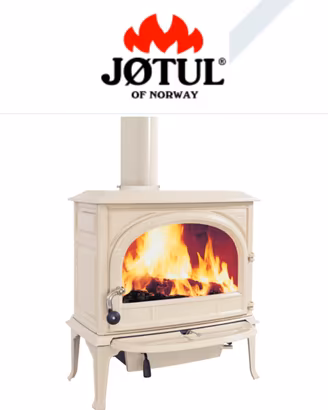 Stufa a legna Jotul f400 iIT avorio