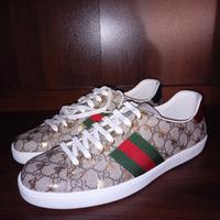 Gucci Ace GG Supreme Bees beige