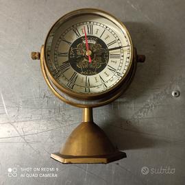 Roamer orologio da tavolo in ottone cm 13