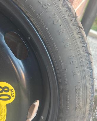 Ruotino Gruppo VAG 125/70 R18