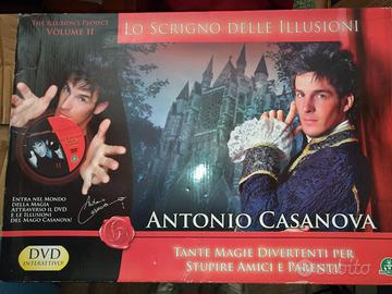 LOTTO 5 SCATOLE GIOCHI MAGIA  di cui 2 CASANOVA