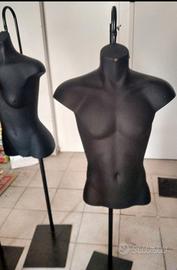 manichino mezzo busto uomo Vintage