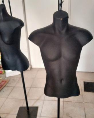 manichino mezzo busto uomo Vintage
