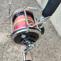 Canna  e mulinello Penn Senator.