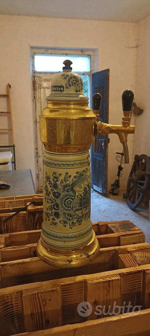 Colonna ceramica birra spina spillatore spillatrice vintage