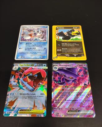 Lotto Carte Pokémon EX e Vintage - Rare e Holo - I