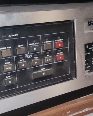 VCR Videorec time Lapse Panasonic anni '80