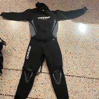 Muta da donna talia XS/1 ed accessori