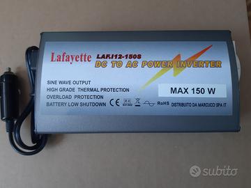Inverter per auto 12 V C.C./220V C.A.