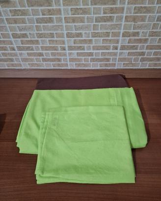 2 completi lenzuola letto singolo