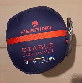 Sacco a pelo estremo in piuma Ferrino 1100 grammi