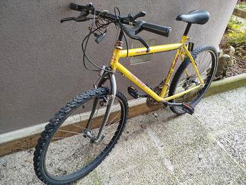 bicicletta MTB  cambio scimano