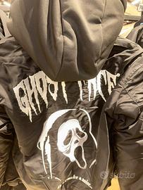 Ghost face bomber + felpa Joker tg Xs uomo