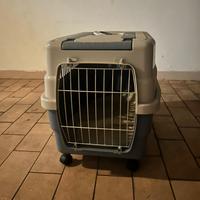 Trasportino  x animale con ruote