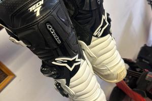 Stivali alpinestars tech 7 tg 47, pettorina