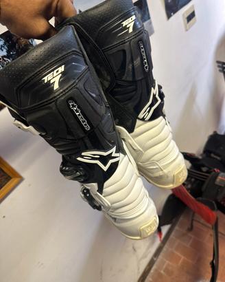 Stivali alpinestars tech 7 tg 47, pettorina