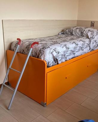 Letto doppio estraibile