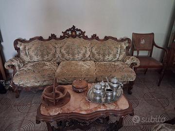 salotto stile barocco