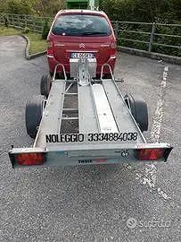 Carrello rimorchio porta moto