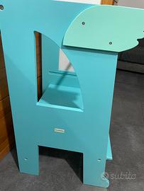 Sgabello torretta montessori