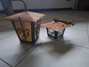 Lampadari da esterno da ristrutturare