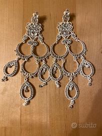 Swarovski Orecchini bianchi