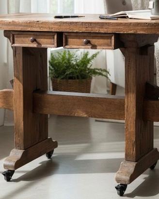 Tavolo Artigianale colombiano in legno Massello