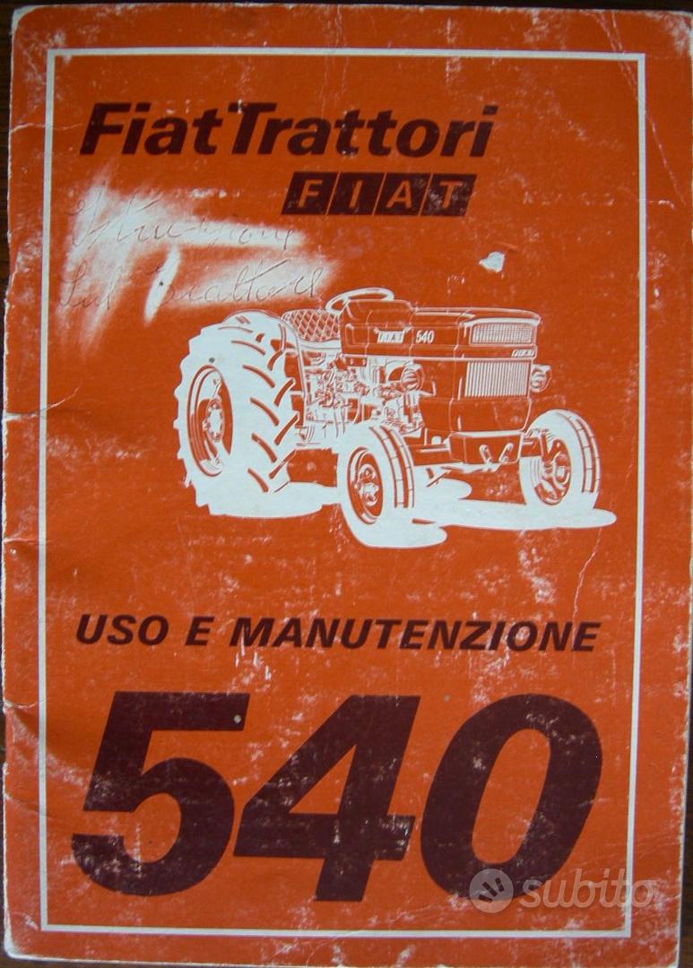 Trattore FIAT 1355C Manuale uso manutenzione libretto istruzioni