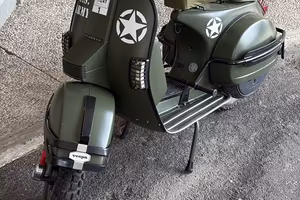 vespa px 125 military