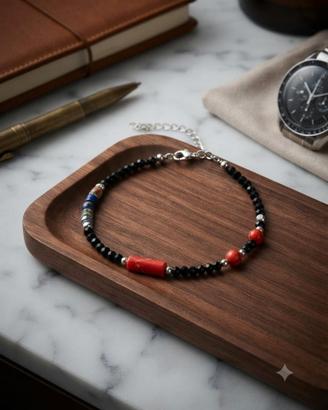 bracciali pietre vere da gioielleria uomo/donna