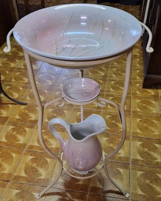 set da toilette vintage, lavabo d'epoca