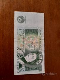 Banconota Regina Elisabetta