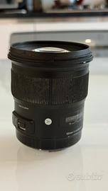 Sigma 50mm f 1.4 attacco fe canon
