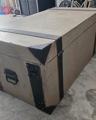 Cassa Militare Baule originale portamunizioni.