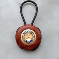 portachiavi Mercedes in radica 