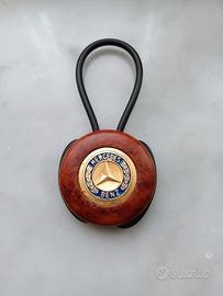 portachiavi Mercedes in radica 