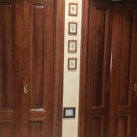 Porte a libro due misure identiche in legno massel