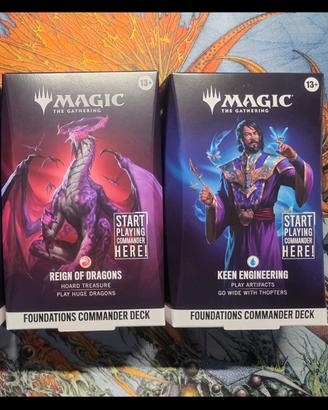 Commander Foundations SET 3 Decks SEALED ENG