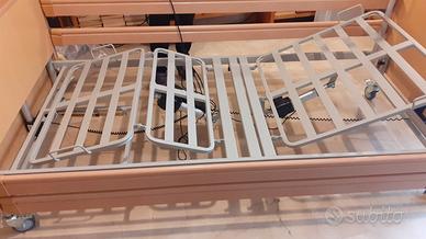 Letto elettrico per disabili doghe metallo