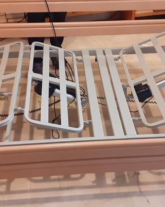 Letto elettrico per disabili doghe metallo