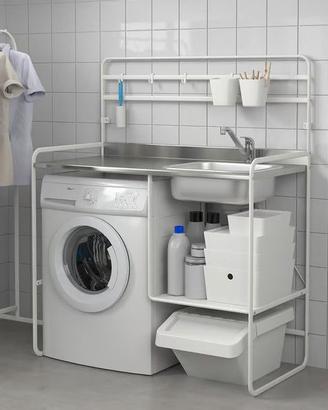 Lavello in acciaio con ripiano Sunnersta Ikea