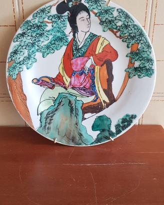 Piatto decorativo giapponese 
