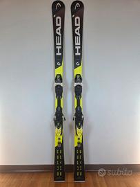 Sci Head Supershape i-speed 163cm e bastoncini 