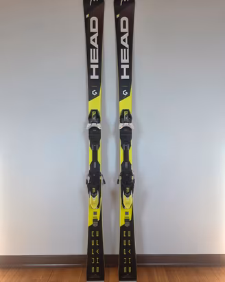 Sci Head Supershape i-speed 163cm e bastoncini 