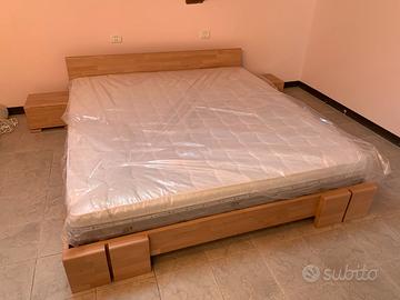 Letto Giapponese 180x200cm + Comodini (Faggio)