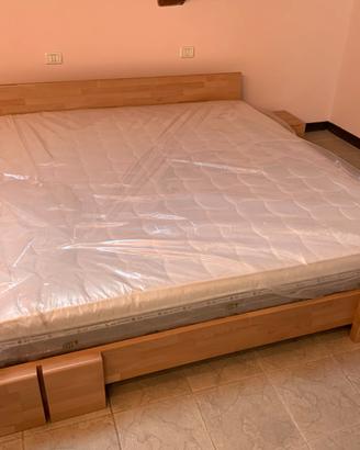 Letto Giapponese 180x200cm + Comodini (Faggio)