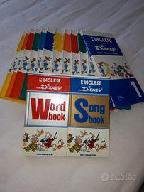 L'inglese con Disney 12 volumi + Word e Song book
