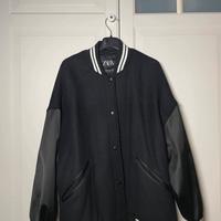 giacca Varsity Nera Zara